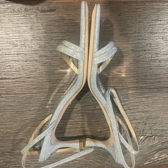 NWOT Badgley Mischka Women's Ultra Kitten Heel Sandal Heeled;Size 9.5 - Picture 9 of 9